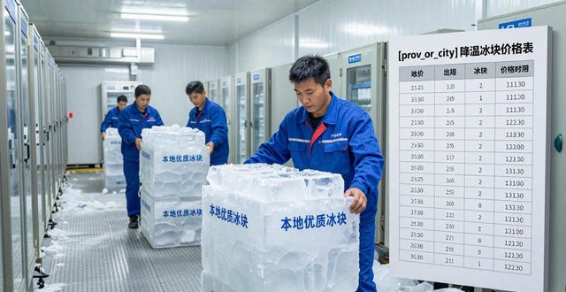哈尔滨降温冰块多少钱一吨？本地制冰厂报价来了